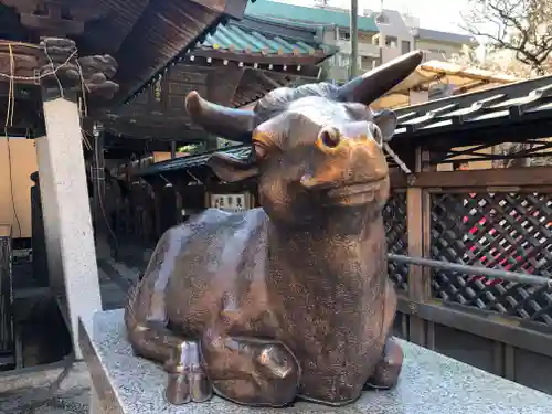 湯島天満宮の狛犬