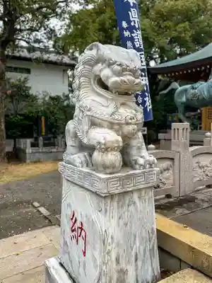 熊本縣護國神社の狛犬