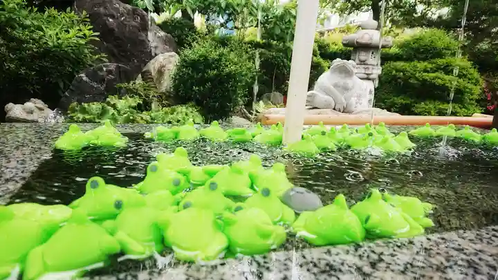 尾張猿田彦神社の手水舎