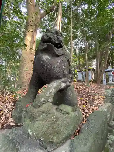 照島神社の狛犬