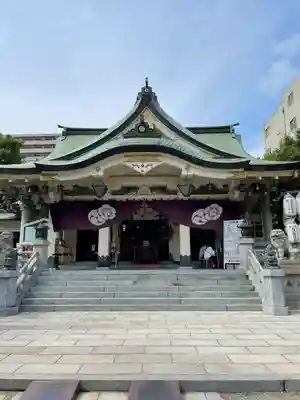 難波八阪神社の本殿・本堂