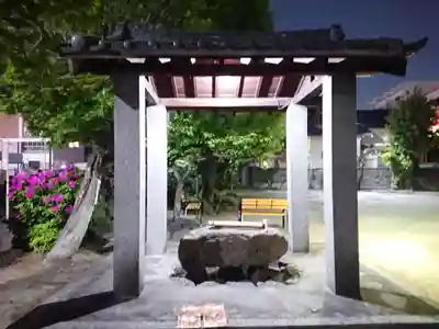 天神社(中村天神社)の手水舎