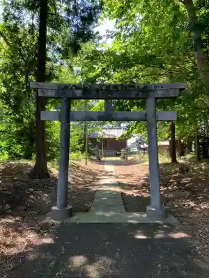 一言主社の鳥居