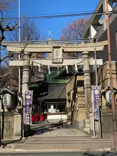 小野照崎神社の鳥居
