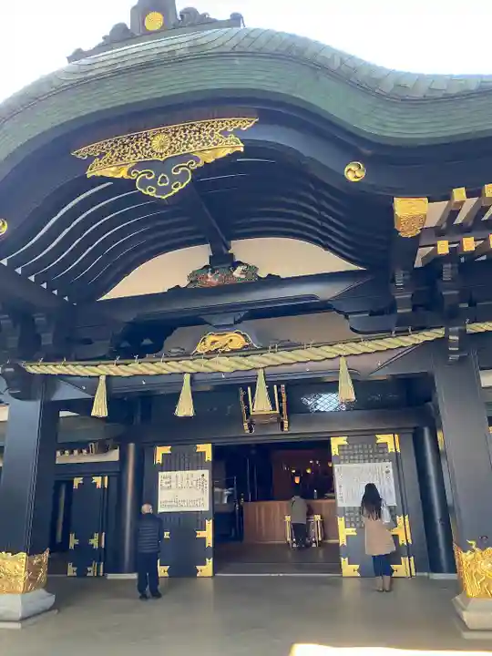 穴八幡宮の本殿・本堂