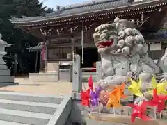 金井神社の狛犬