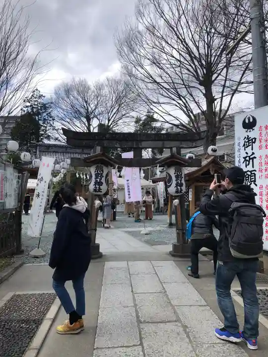 川越熊野神社の鳥居