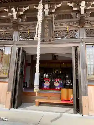 金井神社の本殿・本堂