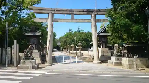 白鳥神社の鳥居