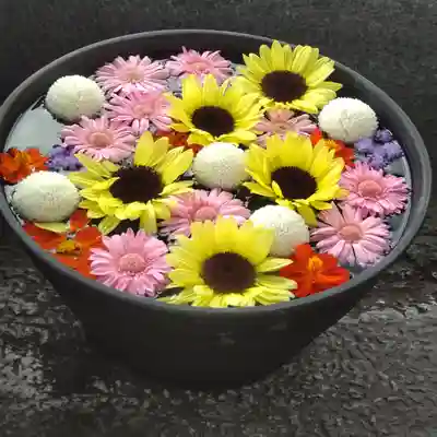 鹿島台神社の手水舎