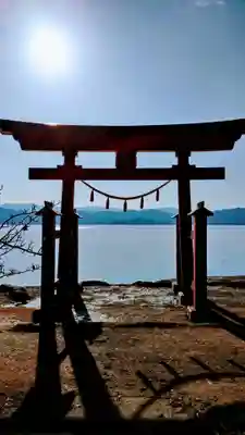 御座石神社の鳥居