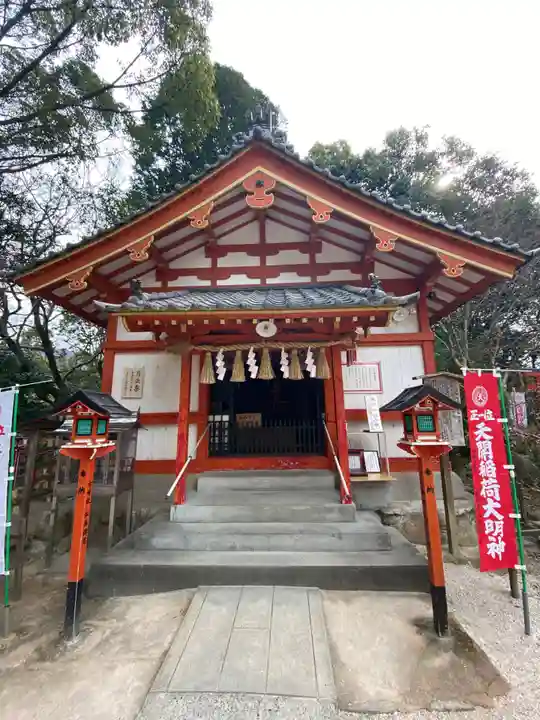 天開稲荷社の本殿・本堂