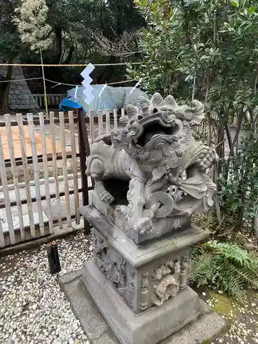 児玉神社の狛犬