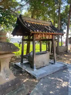 菅原神社の手水舎