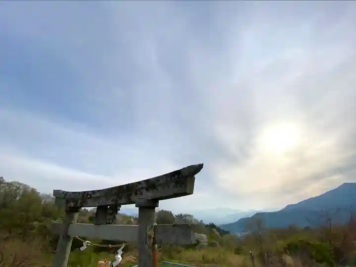 小玉神社の鳥居