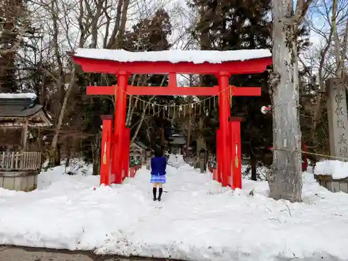 伊佐須美神社の鳥居