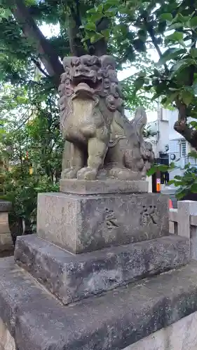 皆中稲荷神社の狛犬