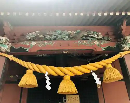 中氷川神社の芸術