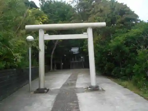 諸磯神明社の鳥居