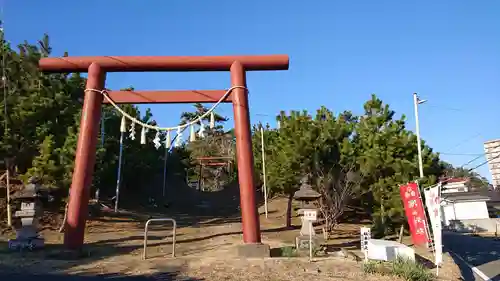 瀧口神社の鳥居