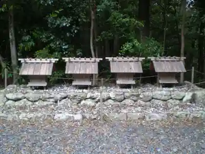 佐美長神社（伊雑宮所管社）・佐美長御前神社四社（伊雑宮所管社）の末社・摂社