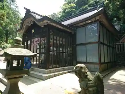 佐伎治神社の本殿・本堂