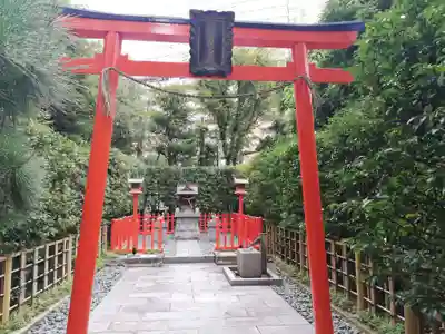 伏見稲荷大明神の鳥居