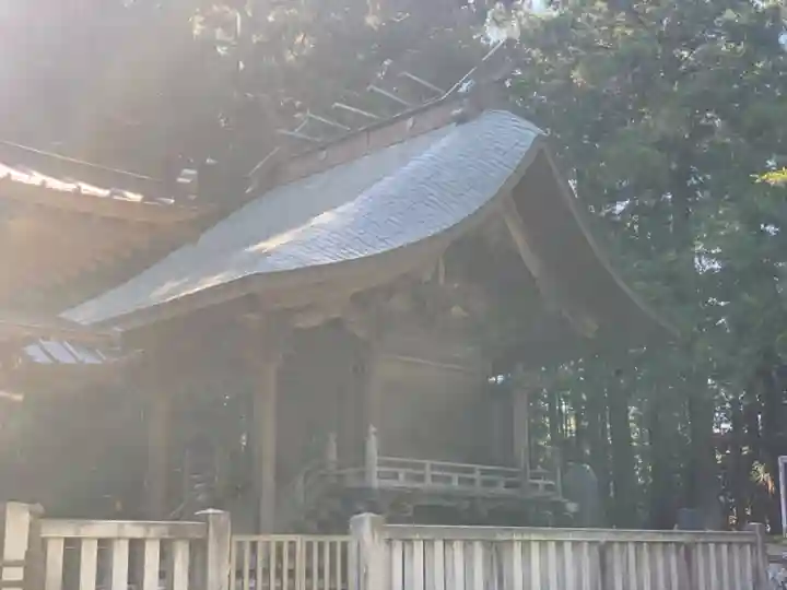 稲田神社の本殿・本堂