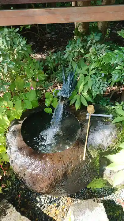 玉簾神社の手水舎