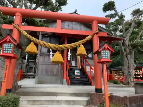 荒熊神社の鳥居