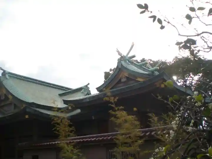 高津宮の本殿・本堂