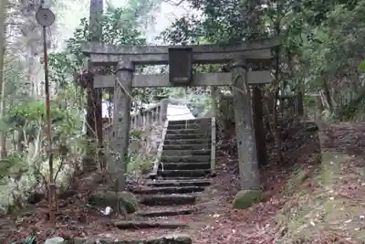 諏訪神社の鳥居