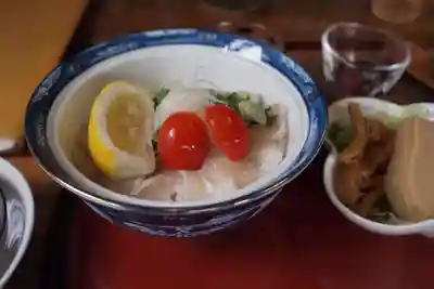 都農神社の食事