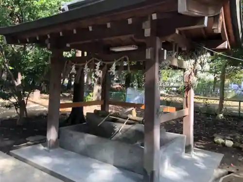 鴨神社の手水舎
