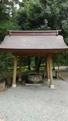 山宮浅間神社の手水舎