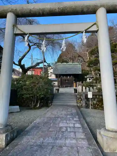 須走護國神社の鳥居