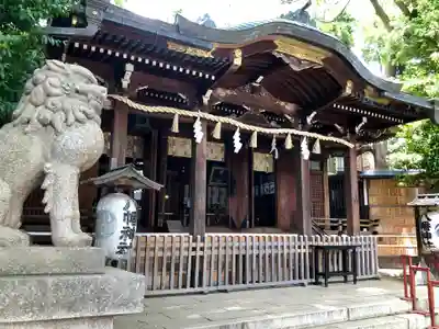 中目黒八幡神社の本殿・本堂