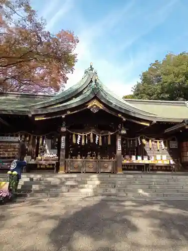 検見川神社の本殿・本堂