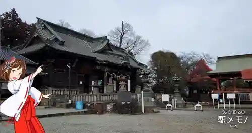 上野国一社八幡八幡宮の本殿