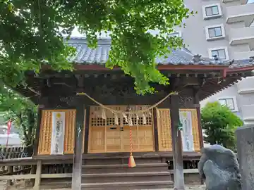 晴門田神社の本殿・本堂