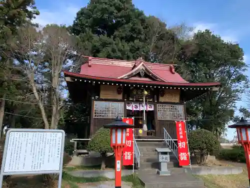 天狗山雷電神社の本殿・本堂