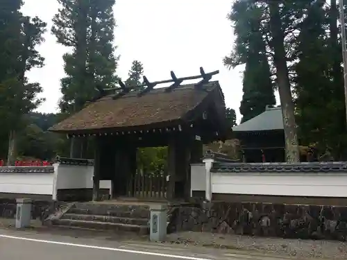 永澤寺の山門・神門