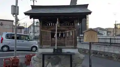 諏訪社の本殿・本堂