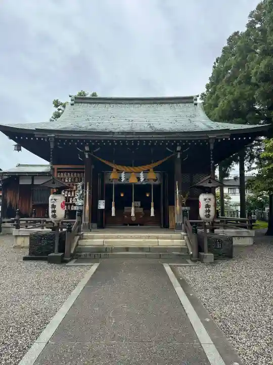 奥田神社の本殿・本堂