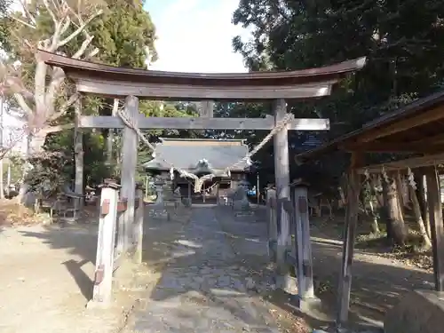 薩都神社の鳥居