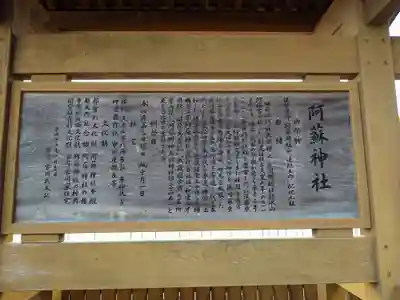 阿蘇神社の歴史