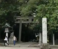 谷保天満宮の鳥居