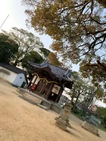 梶返天満宮の本殿・本堂
