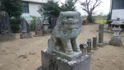 八幡神社の狛犬