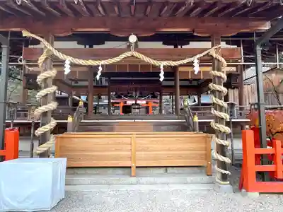 龍田大社の本殿・本堂